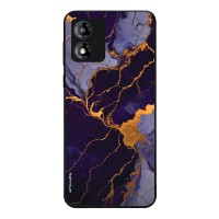 Θήκη Sonique Marble Series για Motorola Moto E13 4G Μωβ