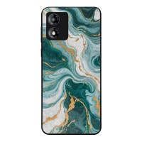 Θήκη Sonique Marble Series για Motorola Moto E13 4G Πράσινο 01