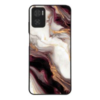 Θήκη Sonique Marble Series για Motorola Moto E22 4G Μπορντώ
