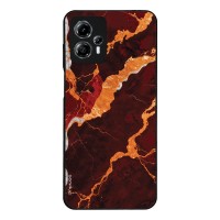 Θήκη Sonique Marble Series για Motorola Moto G13 4G / Moto G23 4G Κόκκινο