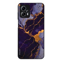 Θήκη Sonique Marble Series για Motorola Moto G13 4G / Moto G23 4G Μωβ