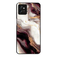 Θήκη Sonique Marble Series για Motorola Moto G32 Μπορντώ