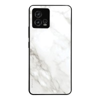Θήκη Sonique Marble Series για Motorola Moto G72 Λευκό
