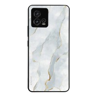 Θήκη Sonique Marble Series για Motorola Moto G72 Λευκό 01