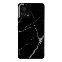 Θήκη Sonique Marble Series για Motorola Moto G72 Μαύρο