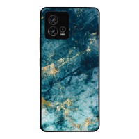 Θήκη Sonique Marble Series για Motorola Moto G72 Μπλε