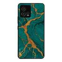 Θήκη Sonique Marble Series για Motorola Moto G72 Πράσινο