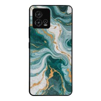 Θήκη Sonique Marble Series για Motorola Moto G72 Πράσινο 01
