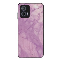 Θήκη Sonique Marble Series για Motorola Moto G73 5G Βιολετί