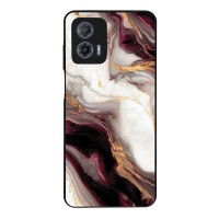 Θήκη Sonique Marble Series για Motorola Moto G73 5G Μπορντώ