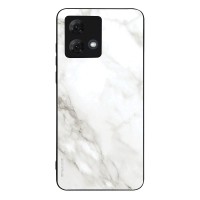 Θήκη Sonique Marble Series για Motorola Moto G84 5G Λευκό