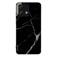 Θήκη Sonique Marble Series για Motorola Moto G84 5G Μαύρο