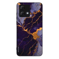 Θήκη Sonique Marble Series για Motorola Moto G84 5G Μωβ