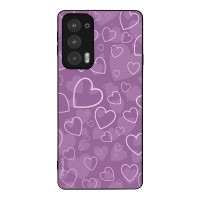 Θήκη Sonique Heart Series για Motorola Edge 20 5G Βιολετί