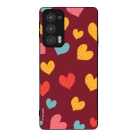 Θήκη Sonique Heart Series για Motorola Edge 20 5G Μπορντώ