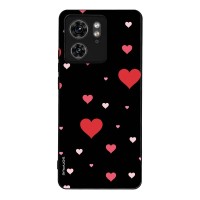 Θήκη Sonique Heart Series για Motorola Edge 40 5G Μαύρο