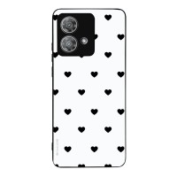 Θήκη Sonique Heart Series για Motorola Edge 40 Neo 5G Λευκό