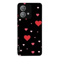 Θήκη Sonique Heart Series για Motorola Edge 40 Neo 5G Μαύρο