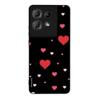 Θήκη Sonique Heart Series για Motorola Edge 50 Pro 5G Μαύρο