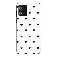 Θήκη Sonique Heart Series για Motorola Moto E13 4G Λευκό