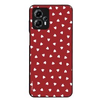 Θήκη Sonique Heart Series για Motorola Moto G13 4G / Moto G23 4G Κόκκινο