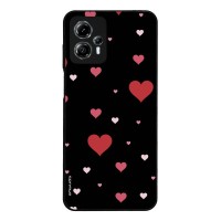 Θήκη Sonique Heart Series για Motorola Moto G13 4G / Moto G23 4G Μαύρο