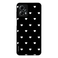 Θήκη Sonique Heart Series για Motorola Moto G13 4G / Moto G23 4G Μαύρο 02