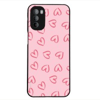 Θήκη Sonique Heart Series για Motorola Moto G31 4G / Moto G41 4G Ροζ