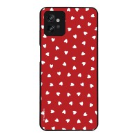 Θήκη Sonique Heart Series για Motorola Moto G32 Κόκκινο