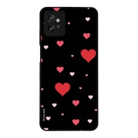 Θήκη Sonique Heart Series για Motorola Moto G32 Μαύρο