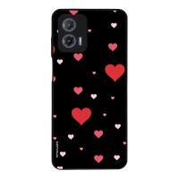 Θήκη Sonique Heart Series για Motorola Moto G73 5G Μαύρο