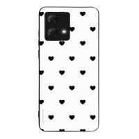 Θήκη Sonique Heart Series για Motorola Moto G84 5G Λευκό