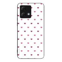 Θήκη Sonique Heart Series για Motorola Moto G84 5G Λευκό 01