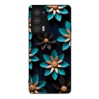 Θήκη Sonique 3D Flower Series για Motorola Edge 20 5G Γαλάζιο