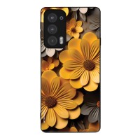 Θήκη Sonique 3D Flower Series για Motorola Edge 20 5G Κίτρινο