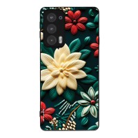 Θήκη Sonique 3D Flower Series για Motorola Edge 20 5G Πράσινο