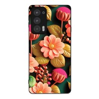 Θήκη Sonique 3D Flower Series για Motorola Edge 20 5G Σομόν