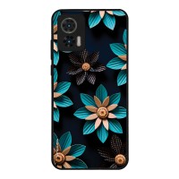Θήκη Sonique 3D Flower Series για Motorola Edge 30 Neo 5G Γαλάζιο