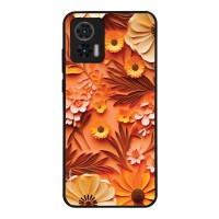 Θήκη Sonique 3D Flower Series για Motorola Edge 30 Neo 5G Πορτοκαλί