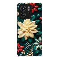 Θήκη Sonique 3D Flower Series για Motorola Edge 40 5G Πράσινο