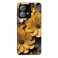 Θήκη Sonique 3D Flower Series για Motorola Edge 40 Neo 5G Κίτρινο