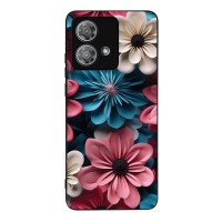 Θήκη Sonique 3D Flower Series για Motorola Edge 40 Neo 5G Ροζ 01
