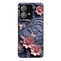 Θήκη Sonique 3D Flower Series για Motorola Edge 40 Neo 5G Ροζ 02