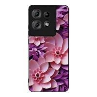 Θήκη Sonique 3D Flower Series για Motorola Edge 50 Pro 5G Ροζ