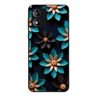 Θήκη Sonique 3D Flower Series για Motorola Moto E13 4G Γαλάζιο