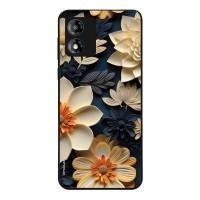Θήκη Sonique 3D Flower Series για Motorola Moto E13 4G Εκρού