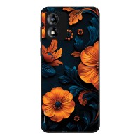 Θήκη Sonique 3D Flower Series για Motorola Moto E13 4G Πορτοκαλί 01