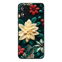 Θήκη Sonique 3D Flower Series για Motorola Moto E13 4G Πράσινο