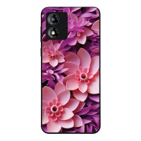 Θήκη Sonique 3D Flower Series για Motorola Moto E13 4G Ροζ