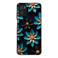 Θήκη Sonique 3D Flower Series για Motorola Moto E22 4G Γαλάζιο